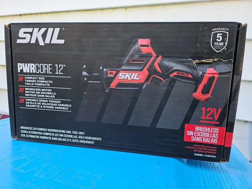 SKIL PWRCORE 12 Brushless 12v Reciprocating Saw- TOOL ONLy - NEW - Image 1 of 4