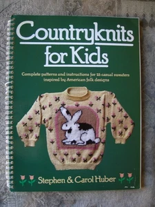 Carol Huber, Stephen Huber - Countryknits for Kids - 1987 - softcover - Picture 1 of 10