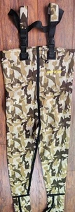 Neoprene Chest Waders Mens XL Hunting Fishing Camo Body Glove Insulated - Picture 1 of 15