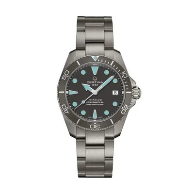 DS Action Diver 38mm Powermatic 80 Grey Titanium | Gray Dial Wristwatch C0328074 - Image 1 of 4