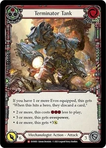 Flesh and Blood TCG Terminator Tank Bright Lights EVO055 Regular Majestic - Picture 1 of 1