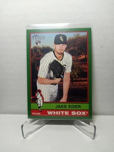 Jake Eder 2025 Topps Heritage Green Border Rookie - Picture 1 of 2