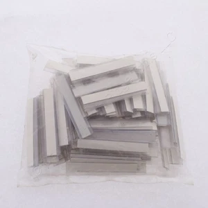 Hubbell XPLFP100A Clear Adhesive Back Label Holder for I-Station Faceplate 100pc - Picture 1 of 4