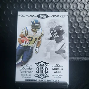 π 2007 Topps Running Back Royalty #RBR-LA LaDainian Tomlinson/Marcus Allen - Picture 1 of 3