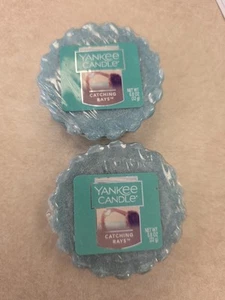 2 New Yankee Candle Catching Rays Wax Melts Scent Tart 8 Hour NIP - Picture 1 of 6
