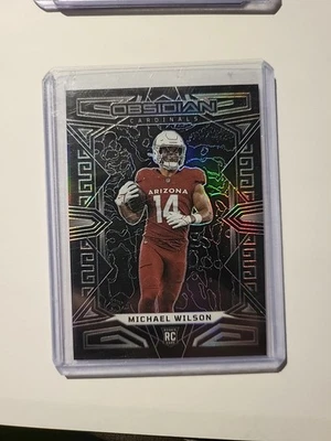 Michael Wilson 2023 Obsidian Asia #103 Stanford Cardinals RC Rookie - Image 1 of 2