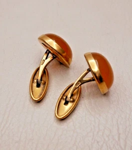 Gemelos vintage de la URSS 4ЯК años 50 miel ámbar - Imagen 1 de 12