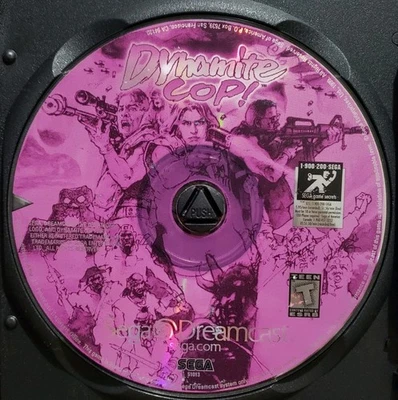 Disco de juego Dynamite Cop (Sega Dreamcast, 1999) SOLO  Foto 1 de 4