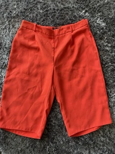 River Island Women's Red Shorts Size 14 - Picture 1 of 3