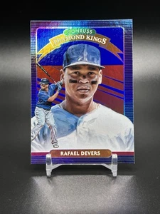 Rafael Devers 2020 Donruss Diamond Kings Holo #16 Insert Card - Picture 1 of 2