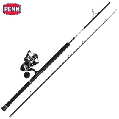 Combo de pesca de agua salada Penn PURSUIT IV BARCO 2,13 m/30-50 lb Foto 1 de 4
