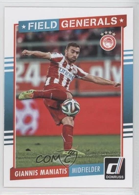 2015 Panini Donruss Field Generals Giannis Maniatis #4 - Image 1 of 2