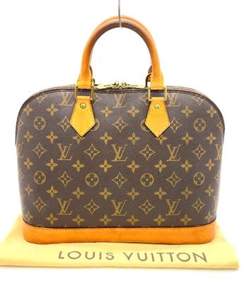 Auténtico bolso de mano Louis Vuitton con monograma Alma PM M51130 con bolsa antipolvo NS120079 Foto 1 de 4