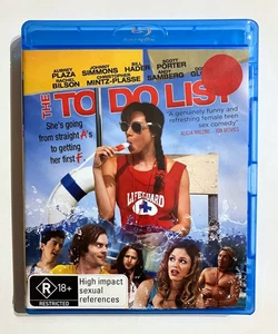 The To Do List - 2013 Aubrey Plaza Bill Hader Comedy Movie - RARE Oz Blu-Ray - Picture 1 of 5