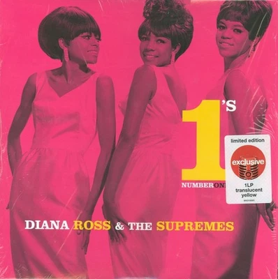 DIANA ROSS & THE SUPREMES NUMBER ONES - LP - TRANSLUCENT YELLOW VINYL - LE - NEW - Image 1 of 4