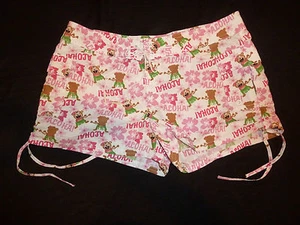 Outlooks Hawaiian Sexy Aloha Hot Pants Short Shorts Beachwear size 9 - Picture 1 of 4