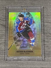 Nathan MacKinnon RARE GOLD REFRACTOR INVESTMENT CARD SSP UPPER DECK AVALANCHE