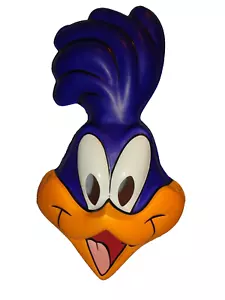 LOONEY TUNES ROAD RUNNER HALLOWEEN MASK PVC SKINNY STYLE SMALL CHILD SIZE - Picture 1 of 1