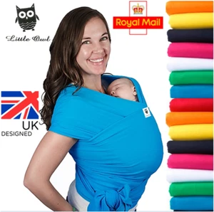 BABY SLING STRETCHY WRAP CARRIER, Extra light and silky soft - MANY COLOURS!!! - Picture 1 of 20