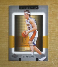 MIKE DUNLEAVY 2003-04 Upper Deck Finite SILVER #/1999 Card #54 Warriors Duke