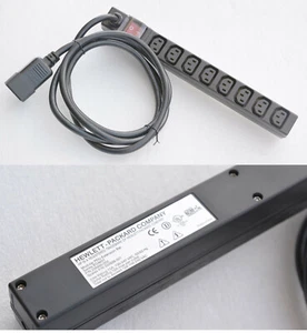 STROMVERTEILER EP4601 PDU 100-240V 12A 8xBUCHSEN STECKDOSENLEISTE FÜR UPS NT11 - Bild 1 von 5