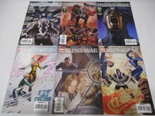 Silent War #1, 2, 3, 4, 5, 6 Complete / Inhumans / 2007 Marvel