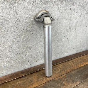 Vintage Sugino SP-K 27.2 mm Seatpost 200 mm SPK 1980s Silver Race Mountain MTB - Picture 1 of 21