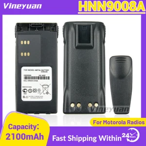 1PC 2100mAh HNN9008 HNN9009 Ni-MH Bateria do Motorola HT750 HT1250 HT1550 GP328 - Zdjęcie 1 z 12