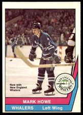 1977-78 O-Pee-Chee WHA Mark Howe New England Whalers #25