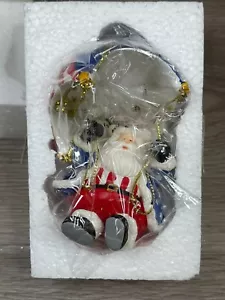 Lenox Stars and Stripes Santa Christmas Ornament BRAND NEW! - Picture 1 of 5