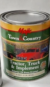 Pintura blanca esmaltada de un cuarto para camión tractor IH International Farmall - Imagen 1 de 1