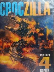 CROCZILLA + 4 BONUS MOVIES - BRAND NEW! Horror leeches piranha Killer shrews - Bild 1 von 2