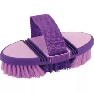 ELDORADO Kardätsche SOFTTOUCH - lila/lavendel Pferdebürste Bürste Pferd Pflege - Bild 1 von 1