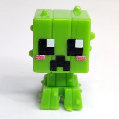 Minecraft Mini-Figures Cute Series #18 1" Cactus Creeper Figure Mojang - Image 1 of 3