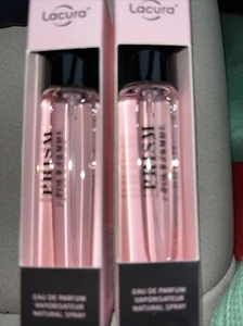 New listing2 X Lacura Prism 15ml Handbag Size EAU DE PARFUM Natural Spray X 2