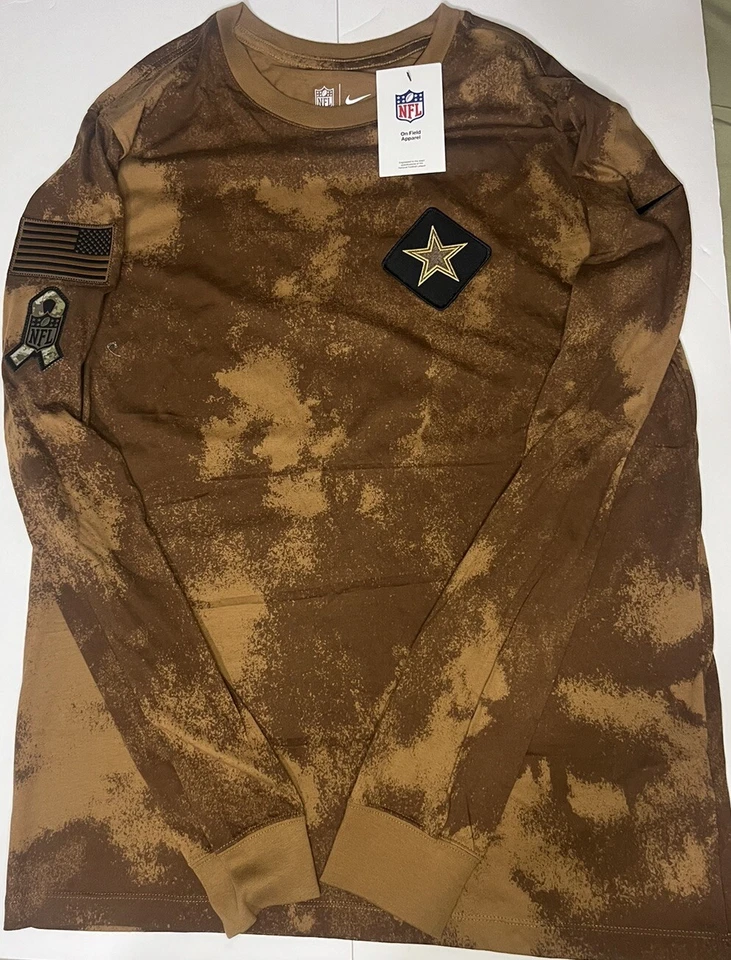 Camisa de manga larga para hombre Dallas Cowboys Nike Salute To Service 2023 NFL STS VENTA Foto 1 de 4