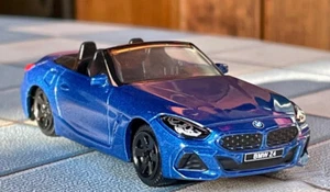 GB CCA 1:64 Blue Z4 M40i Convertible Racing Sports Model Toy Diecast Metal Car - Picture 1 of 6
