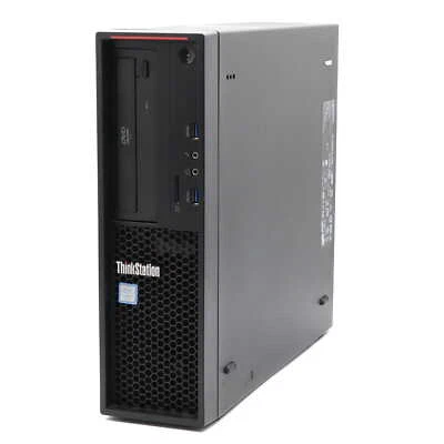 Lenovo Thinkstation P320 i7-7700 16GB RAM 256 GB SSD Windows 10 Pro Computer SFF - Bild 1 von 4