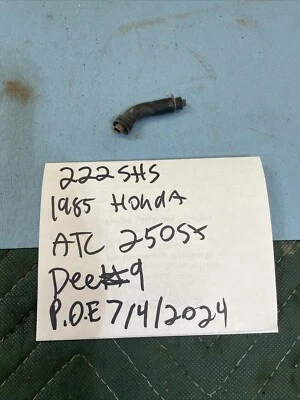 1985 Honda ATC 250SX Carburetor Choke Cable Receiver Rubber Boot OEM 222 - Image 1 of 4