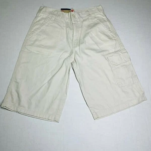 Levis Cargo Shorts Boys Size 14 Relaxed Fit Sits below The Waist White - Picture 1 of 6