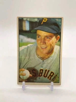 Bob Friend 1953 Bowman #16 Pittsburgh Pirates VG - Image 1 of 4