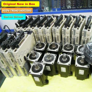 SGDV-7R6A01A002000 200V YASKAWA Servo Drive SGDV-7R6A01A 002000 3PH New In Box  - Picture 1 of 6