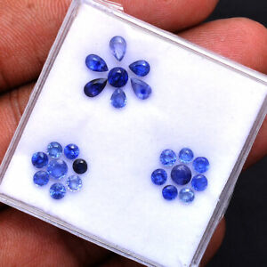 5.00 Cts Natural Ceylon Sapphire Faceted Cut Top Quality Gems ~ 2.85mm-4.89mm