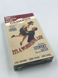 Drambuie Presents It’s A Wonderful Life VHS Video Tape James Stewart New Sealed - Picture 1 of 4