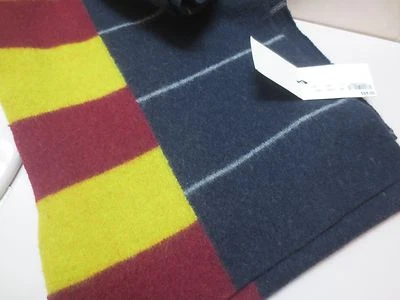 Brooks Brothers 美利奴羊毛围巾 均码 全新带标签 — 第 1/3 张图片