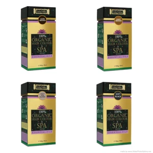 Indus Valley 100% - Organic Hair Colour & Spa with Essential Oils Select Shades - Picture 1 of 24