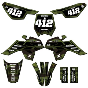 Kit de Gráficos SR 70 AUTO APACHE Green Senge Compatible con SSR - Imagen 1 de 10