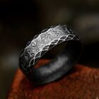 Men Ring Vintage Fashion Stainless Steel Jewelry Male Accessory Silver Fashion