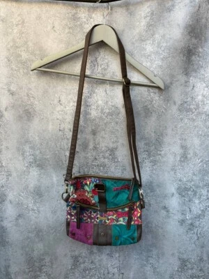 Desigual Cartera Bolso Bandolera Viaje Bolso sin asas Bolso bordado Foto 1 de 4