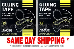 Tufo gluing tape / new 19mm road tubular gluing tape 2 rolls per order - Picture 1 of 2